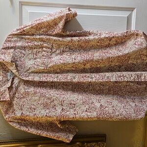 Vintage 100% Cotton Calvin Klein Jeans Mens Button Down Short Sleeve Shirt